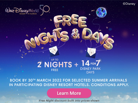 Disney Free Nights offer
